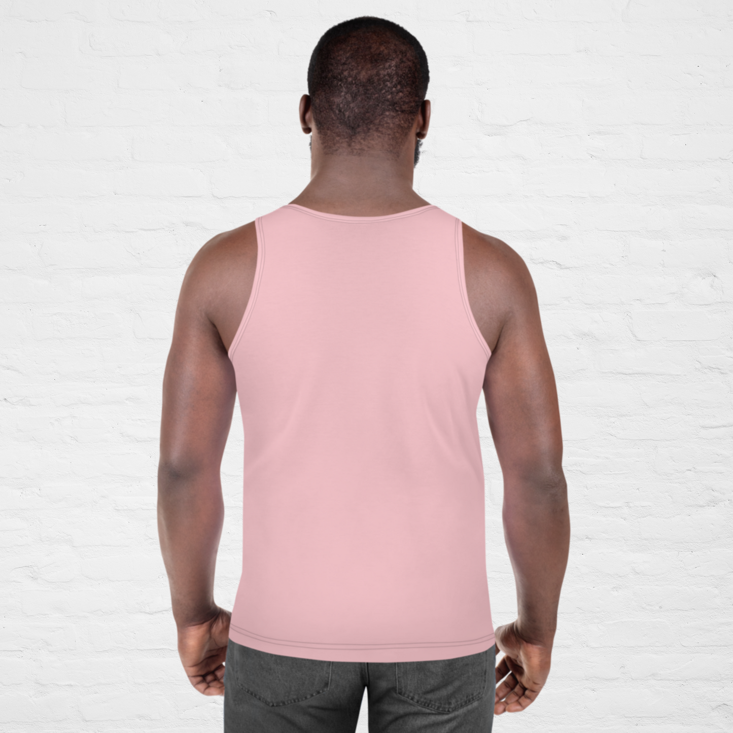 Tank Top pink black logo